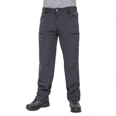 Image of Trespass Mens Tuned Adventure Trousers (XS) (Black)