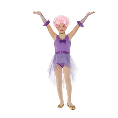 Image of Smiffys Costume &amp; Party Girls Little Trapeze Artist Circus Ringmaster Fancy Dress Childs Kids World Book Day Medium