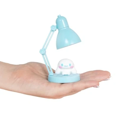Image of Blue Sky Studios Hello Kitty Mini Lamp with Toy Figure, Kawaii Desk Decor, Cute Collectible Gift Cinnamoroll