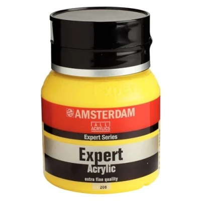 Image of Amsterdam Expert Artists Acrylic Paint 400ml Cadmium yellow light
