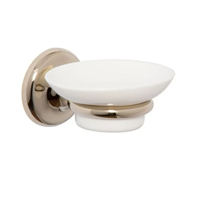 Image of Croydex Flexi Fix Grosvenor Antique Gold Easy to Fit Soap Dish , QM701903