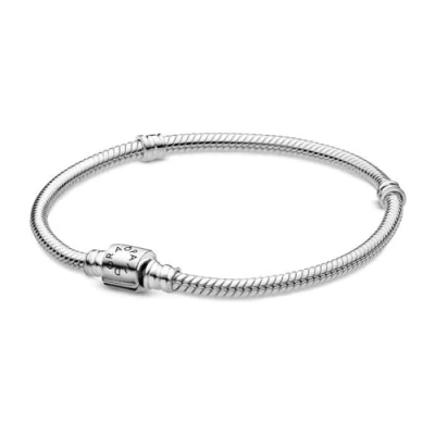 Image of Pandora ME Sterling silver ring with clear cubic zirconia and white enamel, 54