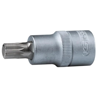 Image of 920XZN16 Socket KS TOOLS 911.1346 DIN 3120, ISO 1174 M16 Chrome Vanadium Steel Male Star, Female Star Knurled