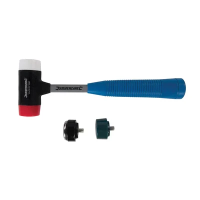 Image of Silverline 4 in 1 Multi Head Hammer 37mm Dia Face
