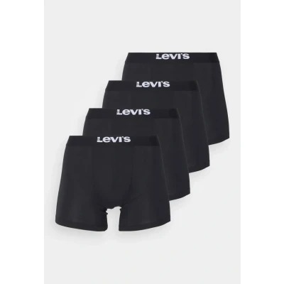 Image of LEVIS Men&#039;s Boxer, Black, XL (Pack of 4)
