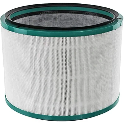 Image of BuyParts Hepa Filter for Dyson DP01 DP03 HP00 HP02 Pure Cool Fan Air Purifier (compares to 968101 04) White, Green