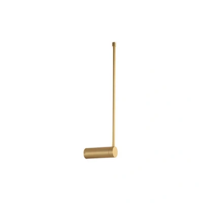 Image of Struga LED Wall Lamp 12W 3000K Aluminium, Gold