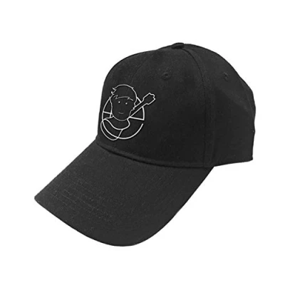 Image of Ed Sheeran Baseball Cap Pictogram Logo Official Black Unisex One Size