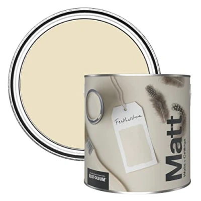 Image of Rust Oleum Colours Matt Emulsion Wall and Ceiling Paint Featherstone 2.5L