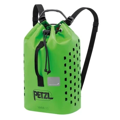 Image of Petzl, Yara Club 15, Small Ability Holder Bag For Torrentism, Green Black, 15L, Unisex Adult