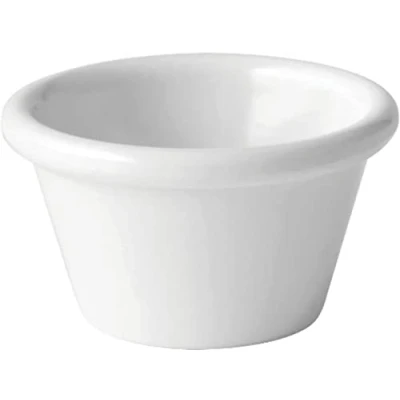 Image of Utopia Melamine Ramekins, JMP207 000000 B01012, Plain White Ramekin 1.5oz (4cl) (Box of 12)
