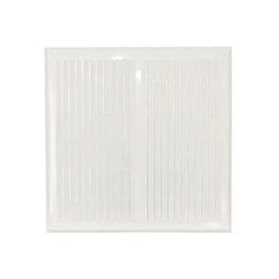 Image of Air Vent Grille 450mm x with Fly Screen 18&#039;&#039; Wall Ventilation Cover, White
