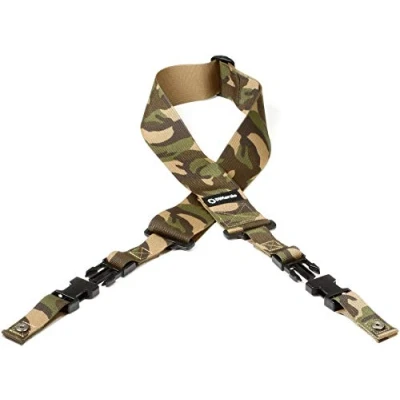 Image of DiMarzio DD2200CM Cliplock Guitar Straps Camouflage, 22.23 x 10.16 5.08 cm; 180 Grams