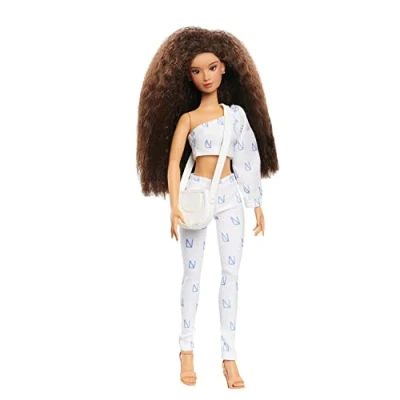 Image of Naturalistas 11.5 inch Fashion Doll and Accessories Kelsey, 4B Textured Hair, Light Brown Skin Tone