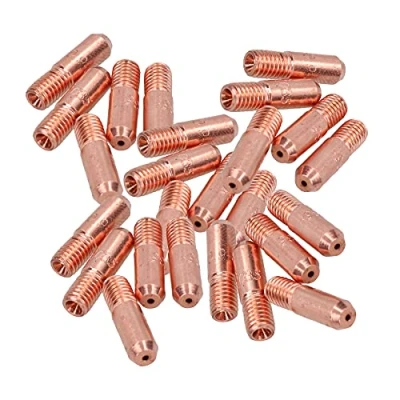 Image of 1.0mm Mini Contact Tips 25pk Hobby Welding Torch Welder MIG Gas M5 Thread