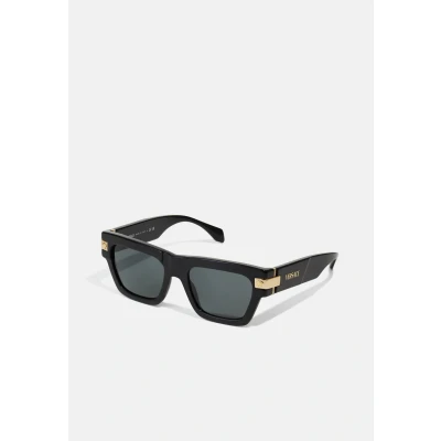 Image of Versace Sunglasses, Men&#039;s, Size: 55, Black/dark grey