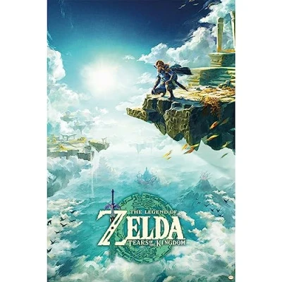 Image of Pyramid THE LEGEND OF ZELDA TEARS KINGDOM 61x91 cm