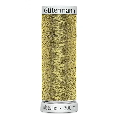 Image of Gutermann Sulky Metallic Machine Embroidery Thread 200m 7004 Each