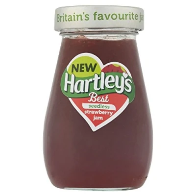 Image of Hartley&#039;s Best Seedless Strawberry Jam (340g) Pack of 6