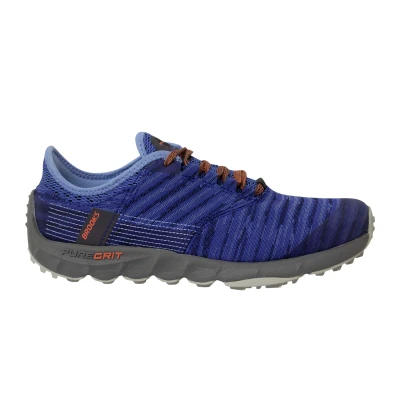 Image of Brooks Women&#039;s PureGrit 8 Running Shoe, Amparo/Grey Beluga Air Blue/Pearl, 5 UK