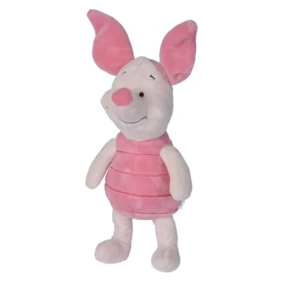 Image of Disney Winnie The Pooh Piglet 25cm Plush, cuddly soft toy for kids and adults birthday gift, from 0 years