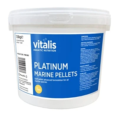 Image of Vitalis Platinum Marine Pellets XS (1mm) 1.8kg Fish Food