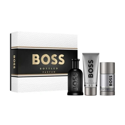 Image of Hugo Boss Bottled Eau de Parfum Gift Set 100ml EDP + Shower Gel 75g Deodorant Stick
