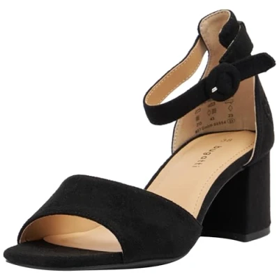 Image of bugatti Women&#039;s 415 67985 Sandal, Black, 6.5 UK
