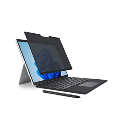 Image of Kensington MagPro Elite Magnetic Privacy Screen Filter for Surface Pro 8, Removable Protector, Anti Glare and Blue Light Reduction, Easy On/Off, Designed Exclusively Microsoft (K51700WW)