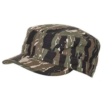Image of MFH BDU Ripstop Field Cap Tiger Stripe Size S