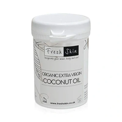Image of Freshskin Beauty LTD 100g Organic Extra Virgin Coconut Oil 100% Pure, Raw &amp; Cold Pressed