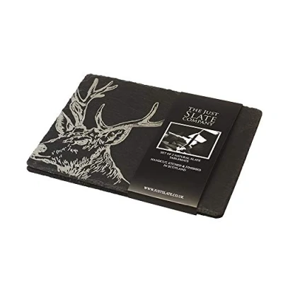 Image of The Just Slate Company Set of 2 Stag Placemats