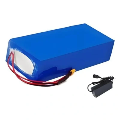 Image of GNIUBBDB 72V 30Ah 20S4P E Bike Lithium Ion Battery Pack with Charger Built in BMS Protection Ideal for 200 1600W Electric Bicycle Motor XT60+T Plug