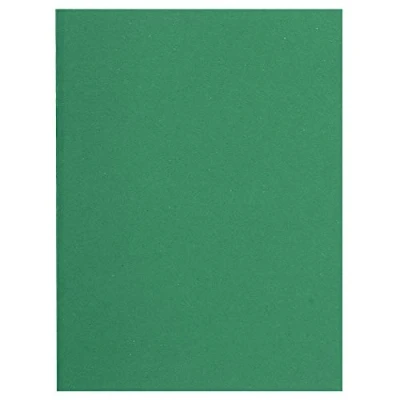 Image of Exacompta Ref 160004E Forever Collection Flash Square Cut Folders 240 x 320mm in Size, Suitable for A4 Documents, 220gsm Recycled Card Green (100 Pack)