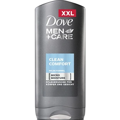 Image of Dove Men+Care Clean Comfort XXL Shower Gel Pack of 6 x 400 ml