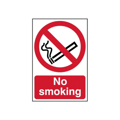 Image of Spectrum Industrial NO Smoking PVC (200 x 300mm)