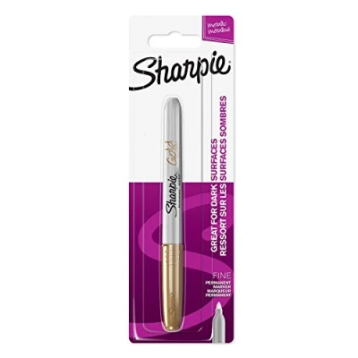Image of Sharpie 2065406 Fine Tip Permanent Marker Gold
