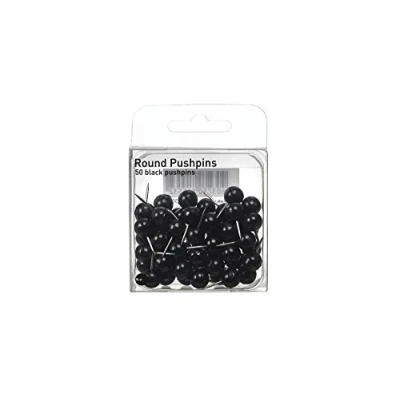Image of Bi Silque PI1229 Pins Round Metal/Plastic Black