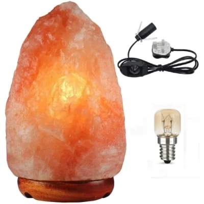 Image of Pure Natural Himalayan Crystal Salt Lamp Healing Ionizing Therapeutic 100% Pink (10 12KG)