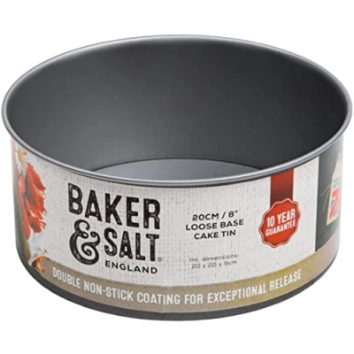 Image of Baker &amp; Salt 20cm Loose Based Deep Cake Tin
