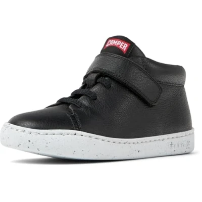 Image of Camper Hightop trainers for kids, Size: 7.5K, Schwarz Leather