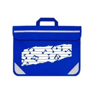 Image of Mapac: Music Bag Duo Notes (Royal Blue)