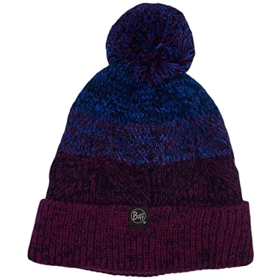Image of Buff Knitted &amp; Polar Hat Kids MASHA Blossom Female One Size Grey