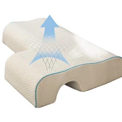 Image of Suszian Neck Pillows,Couples Pillow Arched Cuddle with Memory Foam Anti Pressure Hand for Couples Sleeping, Numb &amp; Couple Sleep