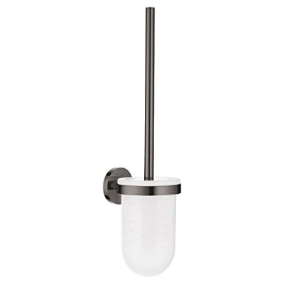 Image of GROHE Essentials New Toilet Brush Set Hard Graphite 40374A01