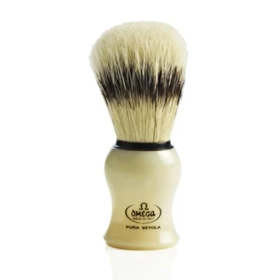 Image of Omega 80266 Shaving Brush, Real Bristle