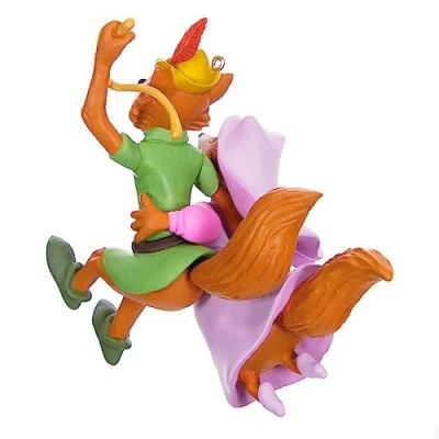Image of Hallmark Keepsake Christmas Ornament 2023, Disney Robin Hood 50th Anniversary A Romantic Rescue, Gifts for Fans