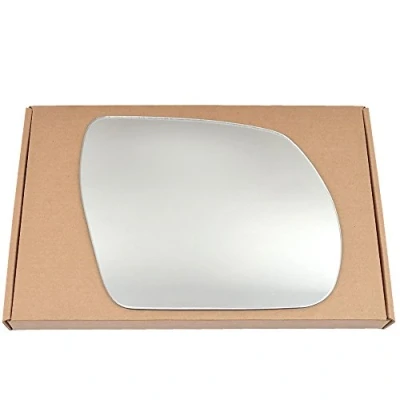 Image of Less4spares Wing Mirror Glass Right Compatible with Hyundai Santa Fe 2010 2012 STICK ON Driver Off Side Convex