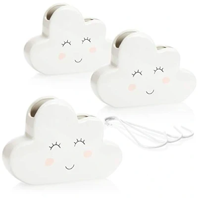 Image of com four® 3x air humidifier Heating Radiator cloud water evaporator made of ceramic in funny design 300 ml