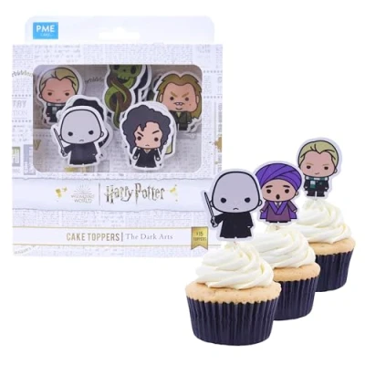 Image of PME Harry Potter Cake Toppers, Pack of 15, The Dark Arts